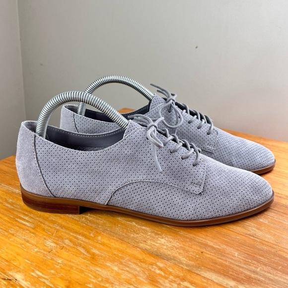 Crown Vintage Gray Perforated Flats - Picture 7 of 12
